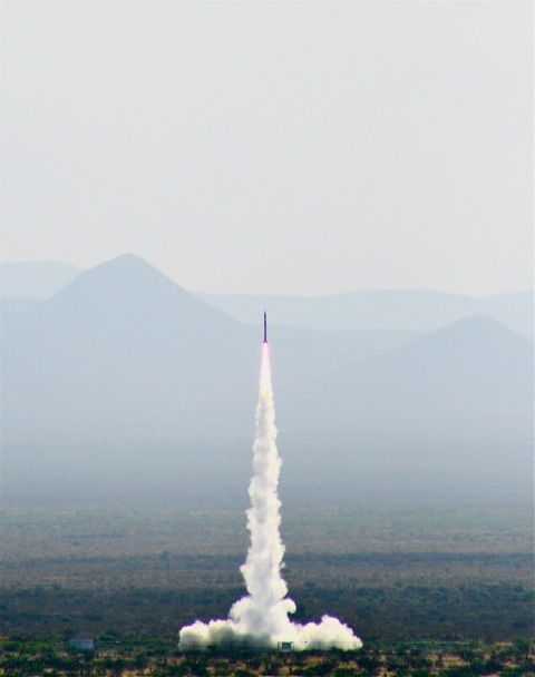 Rocket Launches Student Experiments, Human Ashes Into Space